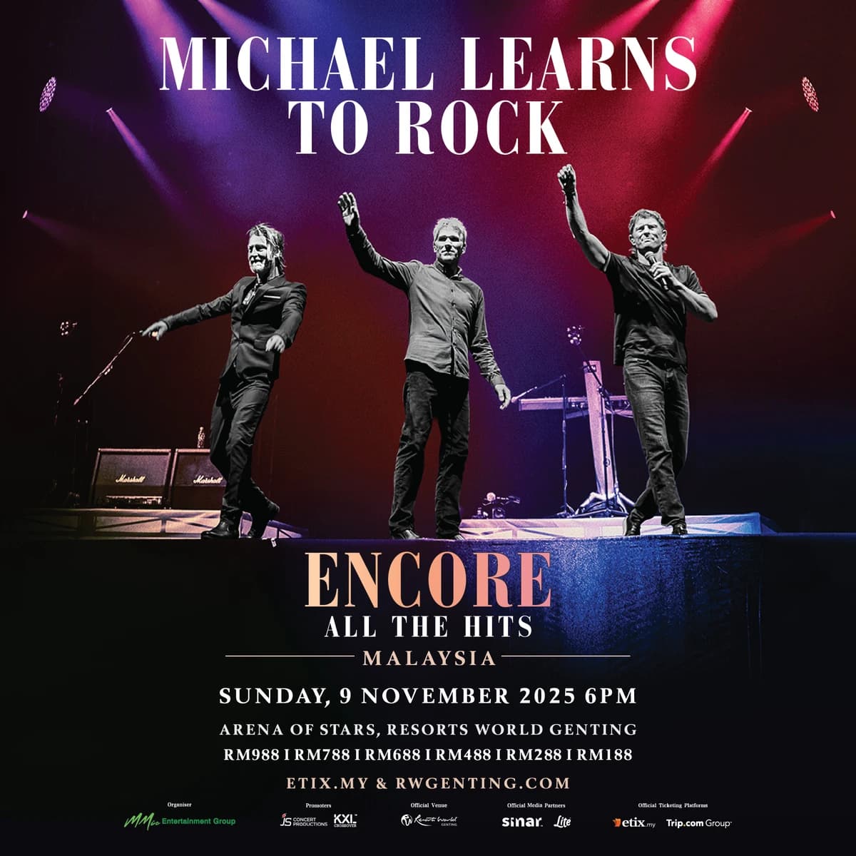 Michael Learns To Rock < Encore All The Hits > In Malaysia 2025