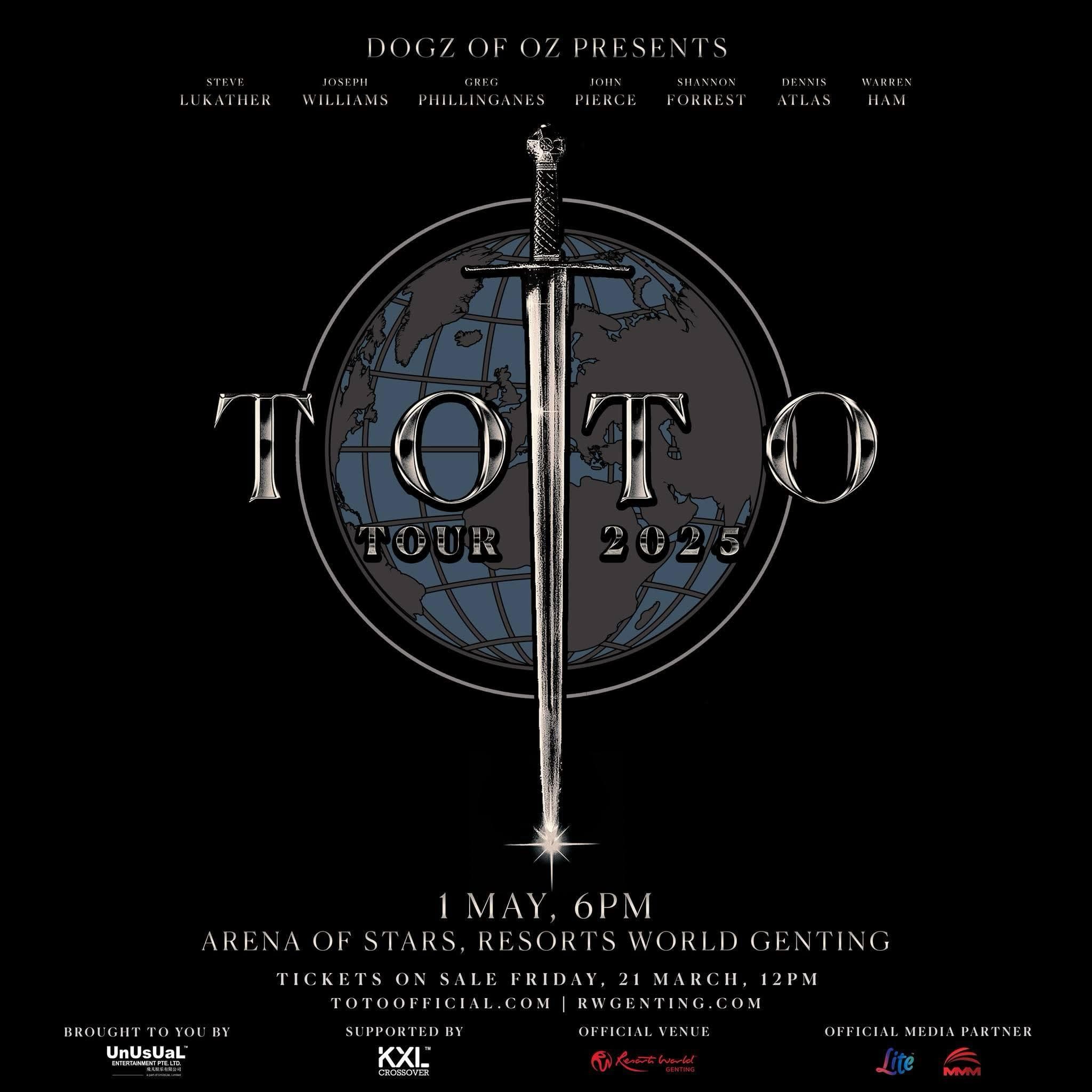 TOTO TOUR 2025