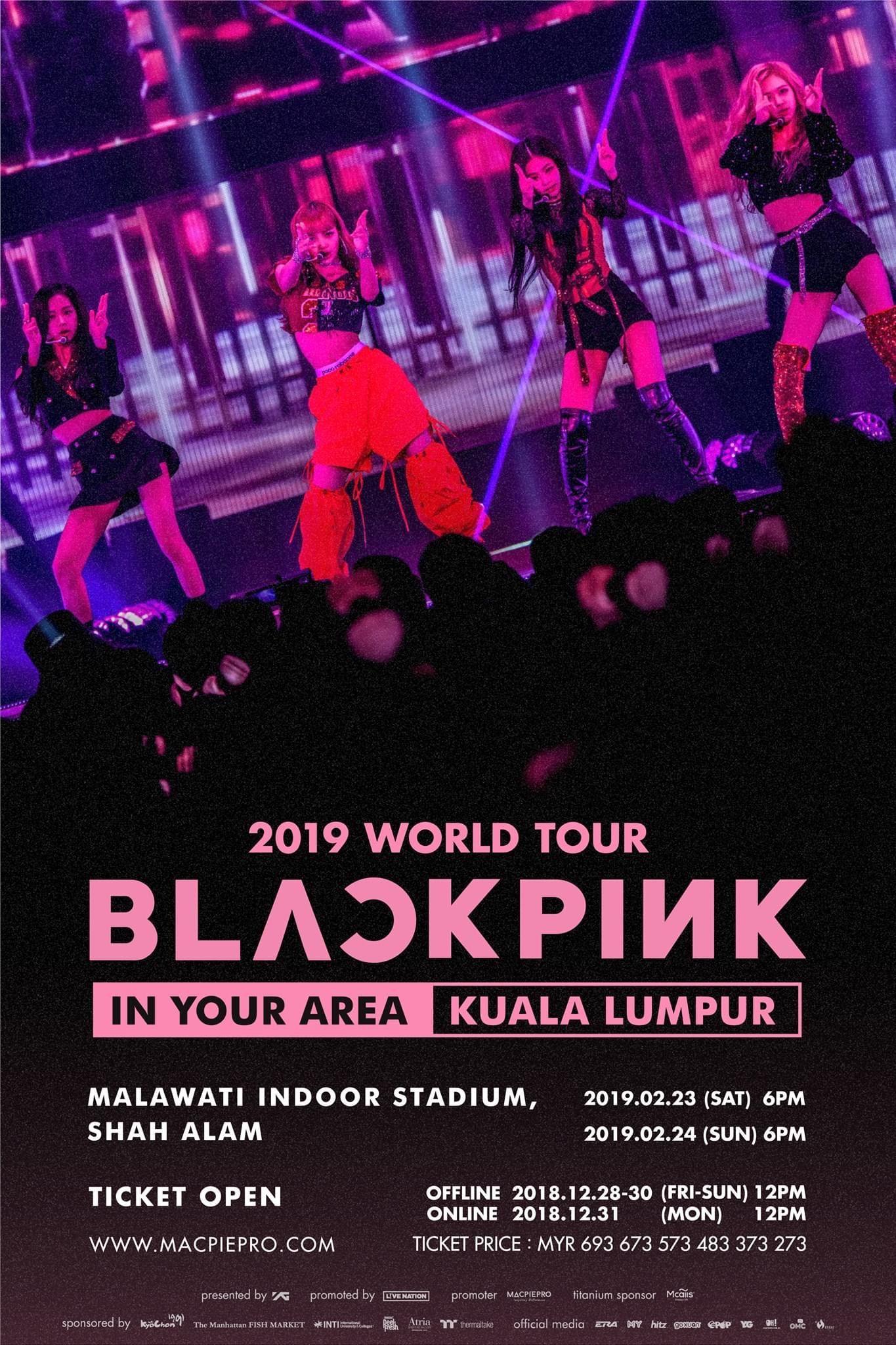 BLACKPINK: IN YOUR AREA WORLD TOUR CONCERT 2019