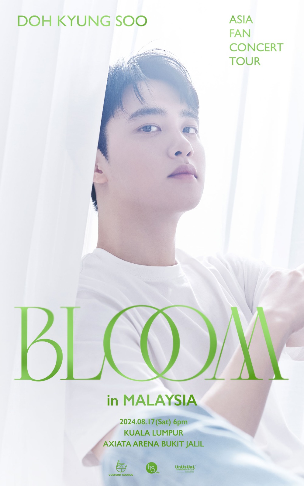 DOH KYUNG SOO ASIA FAN CONCERT TOUR BLOOM IN MALAYSIA