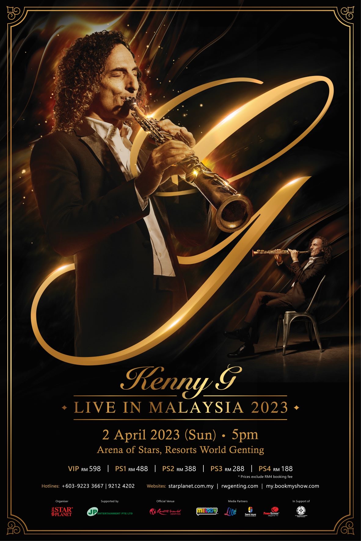 KENNY G WORLD TOUR 2023