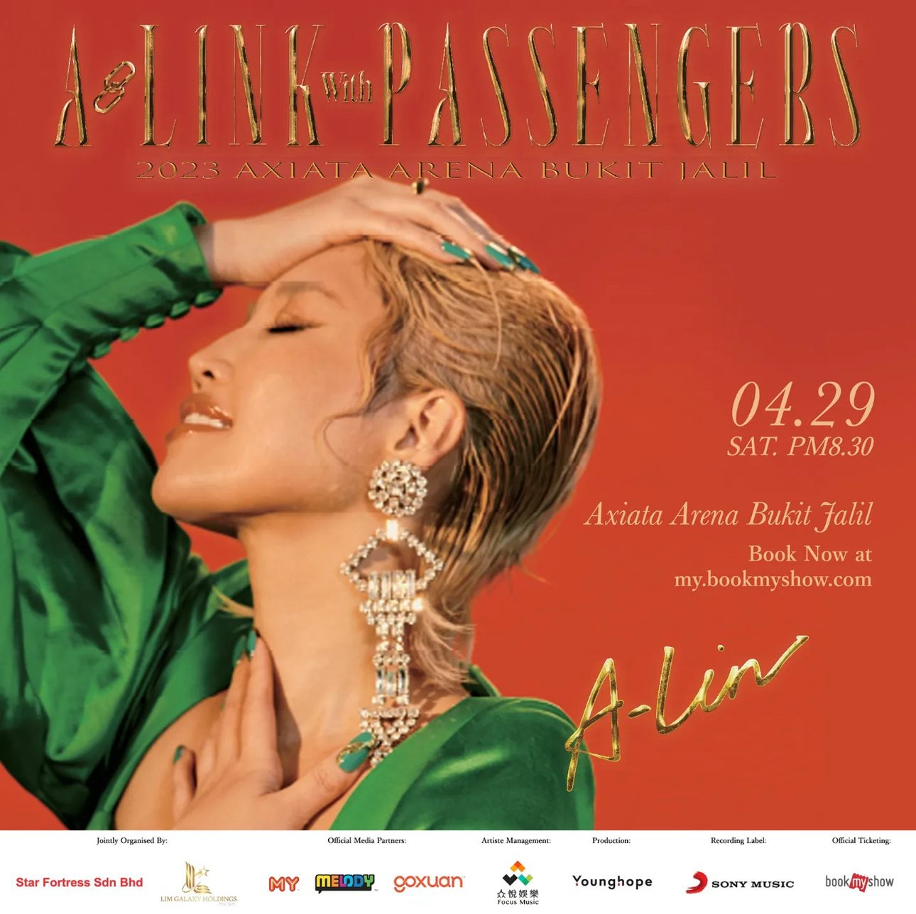 A-LINK WITH PASSENGERS 2024 CONCERT LIVE IN MALAYSIA