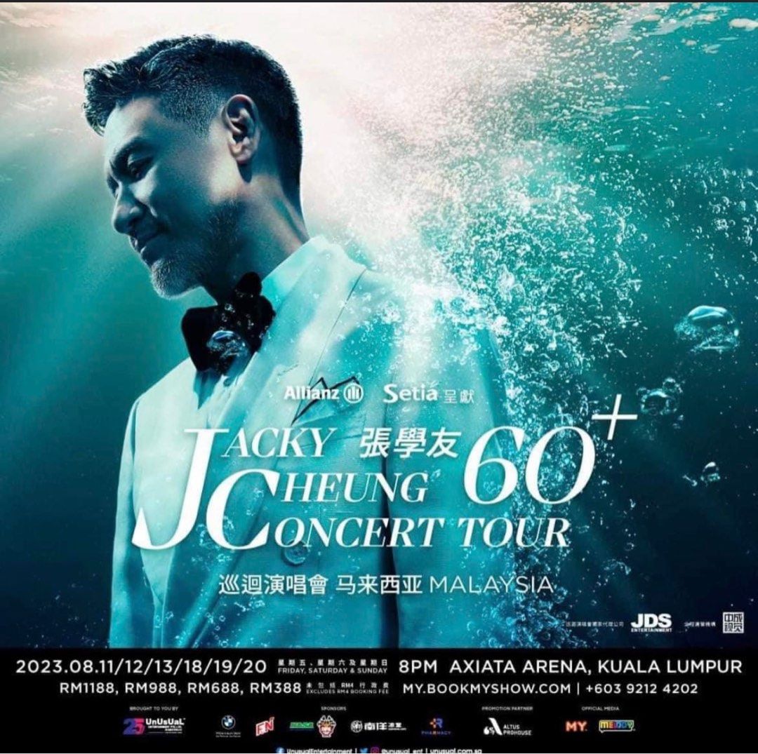 JACKY CHEUNG 60+ CONCERT TOUR