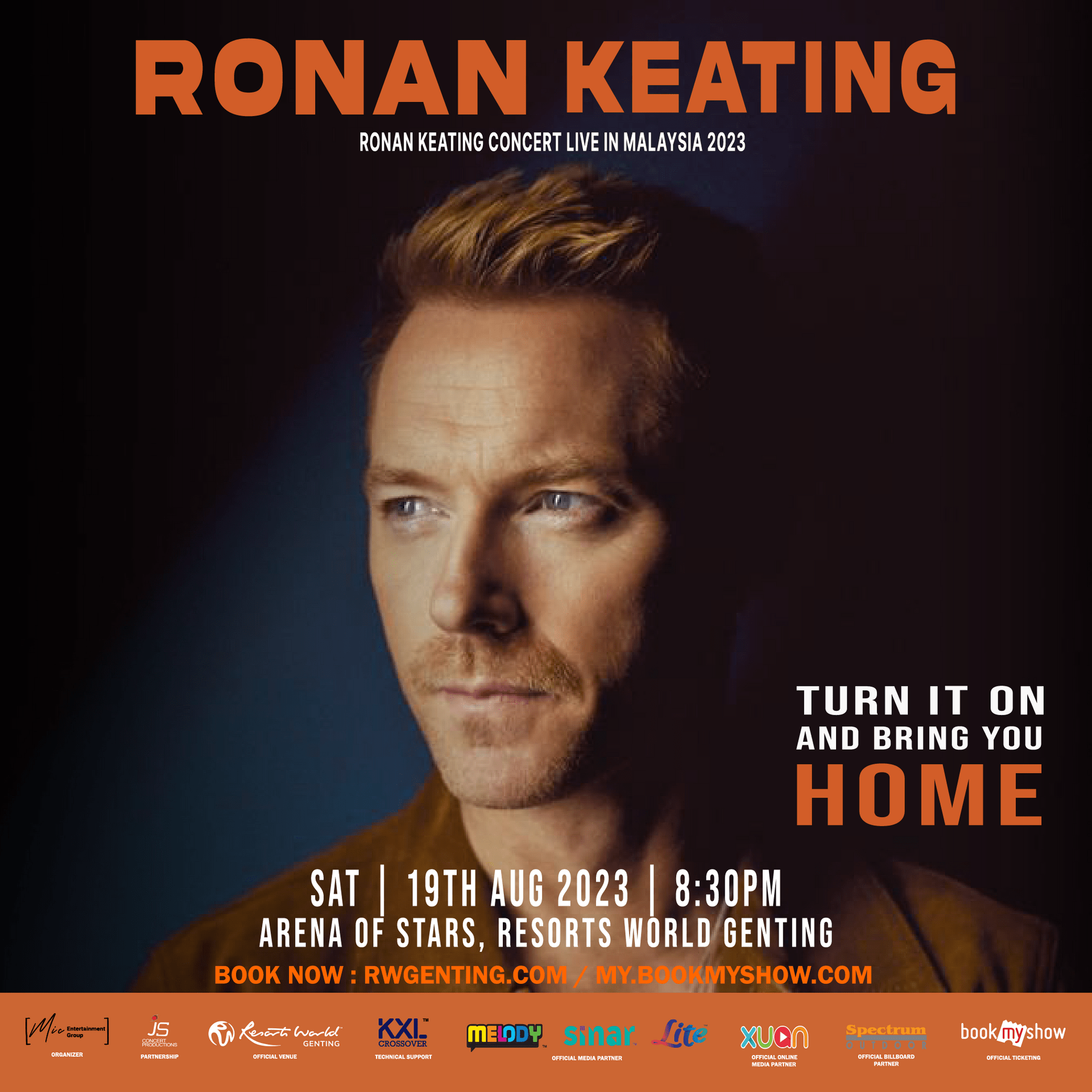 RONAN KEATING LIVE IN MALAYSIA 2023