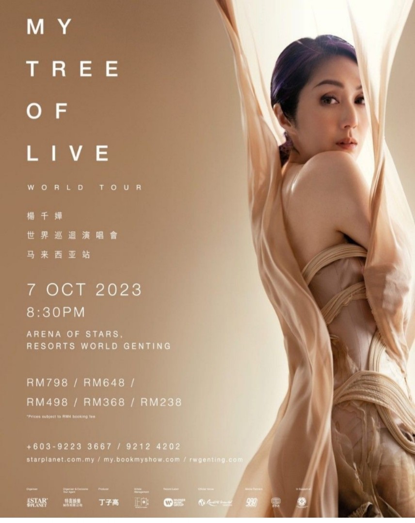 MIRIAM YEUNG MY TREE OF LIVE WORLD TOUR